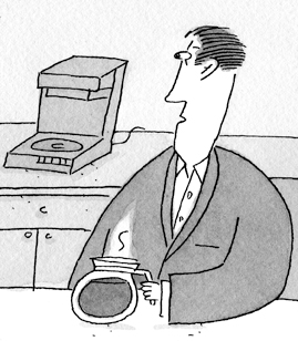 P.C. Vey self portrait